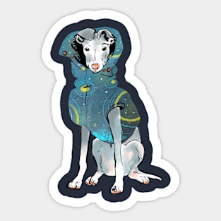 Dog in Popon 2 Sticker